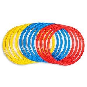 Speed & Agility Training Rings Set - 12 Pack