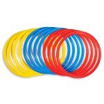 Speed & Agility Training Rings Set - 12 Pack