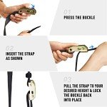 ZELUS Adjustable Gymnastic Rings for Strength Training