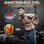 Wooden Gymnastics Rings with Adjustable Straps