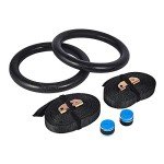 ZELUS Adjustable Gymnastic Rings for Strength Training