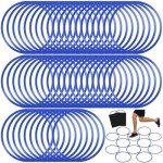 50 Pcs Agility Training Rings with Storage Bags