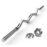 EZ Curl Bar for Home Gym Workouts