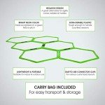 Yes4All Neon Green Agility Hex Ring Set