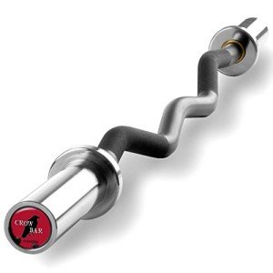 XMark Olympic EZ Curl Bar for Home Gyms