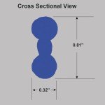 Spectrum Agility Rings Set of 6 for Home Gym