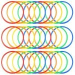Deekin 40 Pcs Agility Training Rings – Jumping Hoops