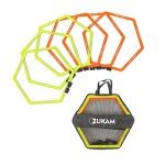 ZUKAM Hex Agility Rings for Speed Training