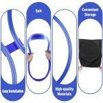 50 Pcs Agility Training Rings with Storage Bags