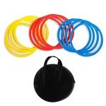 Speed & Agility Training Rings Set - 12 Pieces