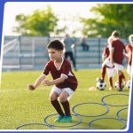 50 Pcs Agility Training Rings with Storage Bags