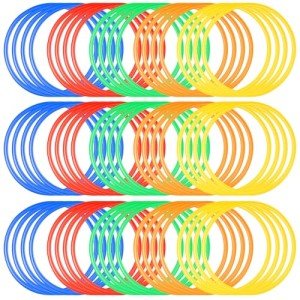 Deekin 80 Pcs Speed and Agility Training Rings