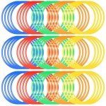 Deekin 80 Pcs Speed and Agility Training Rings