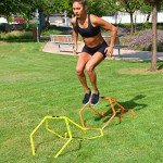 ZUKAM Hex Agility Rings for Speed Training