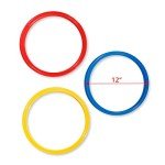 Speed & Agility Training Rings Set - 12 Pieces