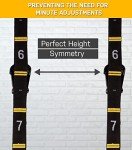 Wooden Gym Rings with Quick-Adjust Straps