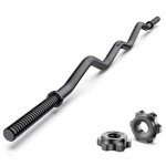 47" EZ Curl Bar for Home Gym Workouts