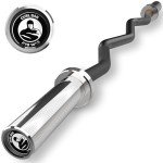 Premium EZ Curl Bar for Home Gym Use