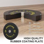 Olympic Bumper Plates Set – 120 Pounds Total