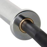 XMark Olympic EZ Curl Bar for Home Gyms