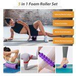 5-in-1 Foam Roller Set for Deep Tissue Massage