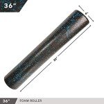 36” High Density Foam Roller for Muscle Relief