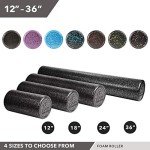 36” High Density Foam Roller for Muscle Relief