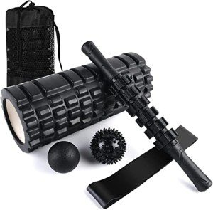 6-in-1 Foam Roller and Massage Set
