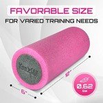 Yes4All 12-Inch Dual Foam Roller for Workouts