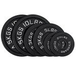 AboveGenius 35lb Olympic Weight Plates Set