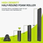 ProsourceFit 12-Inch High Density Foam Roller