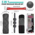 5-in-1 Foam Roller Set for Muscle Relief