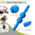 5-in-1 Foam Roller and Resistance Band Set