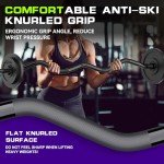 47" EZ Curl Bar for Home Gym Workouts