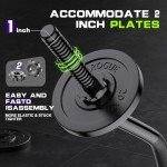 47" EZ Curl Bar for Home Gym Workouts