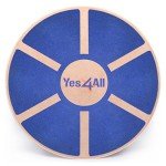 Yes4All Wooden Wobble Balance Board - 40 cm