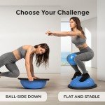 LifePro Balance Ball – Half Yoga and Stability Ball