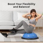 LifePro Balance Ball – Half Yoga and Stability Ball