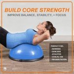 URBNFit Half Balance Ball with Resistance Bands & Pump