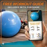 URBNFit Half Balance Ball with Resistance Bands & Pump