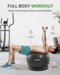 Trideer Yoga Ball Chair with Base & Bands