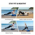 Zelus 63.5cm Stability Ball with Pump & Bands