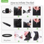 Trideer Yoga Ball Chair with Base & Bands