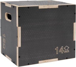 Wooden Non-Slip Plyo Box for Home Workouts