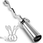 Yes4All 200 lbs Olympic Curl Bar for Strength Training