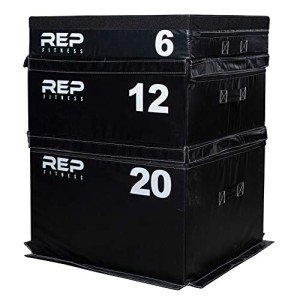 Foam Soft Plyo Box Combo Set: 6", 12", 20