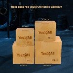 Yes4All 3-in-1 Wood Plyometric Jump Box