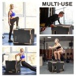 Wooden Non-Slip Plyo Box for Home Workouts