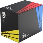 3-in-1 Foam Plyometric Jump Box for Home Gym