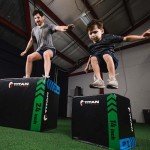Titan Fitness Youth Heavy Foam Plyometric Box Set